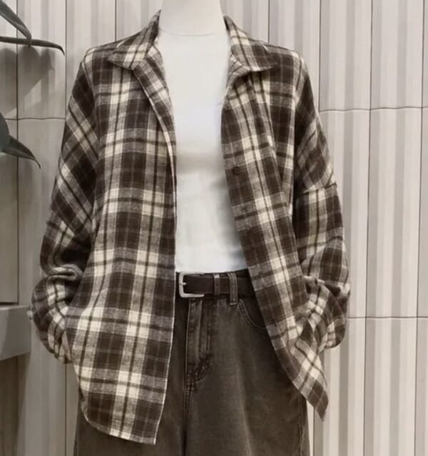 Karo Bluse Oversize